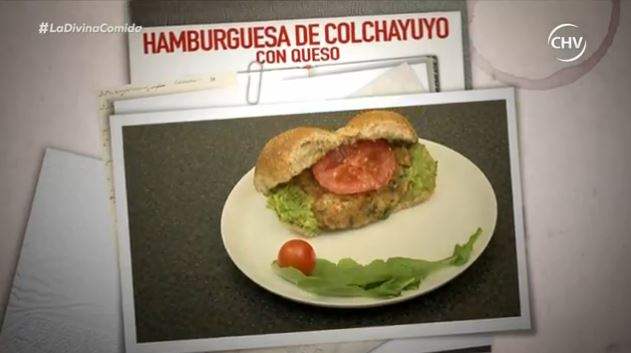 Una hamburguesa de cochayuyo con queso fue el arma secreta de Paty López