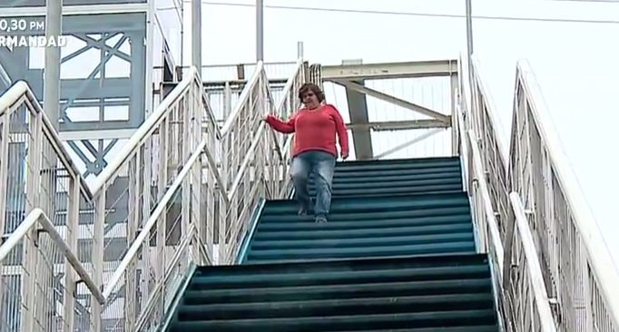 Denuncian problemas en pasarela de Pedro Aguirre Cerda