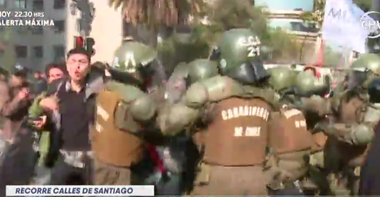 Violentos hechos se vivieron por bus de la libertad - Parte 2