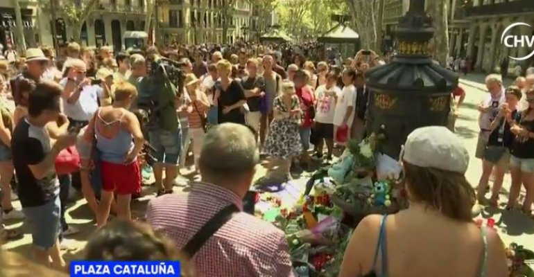 Así amaneció Barcelona tras ataque terrorista