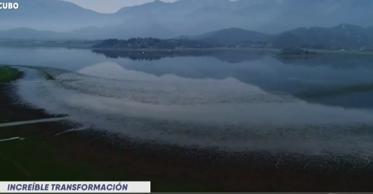 Impacto ha generado disminución de agua en Laguna Aculeo