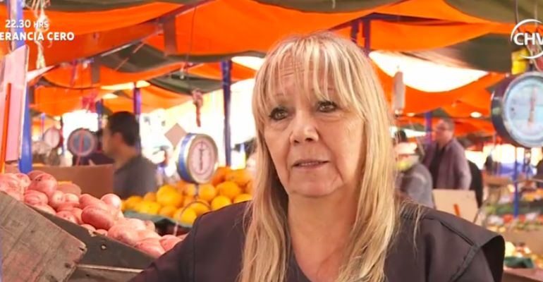 La historia de María Marín en la feria del Estero Marga Marga