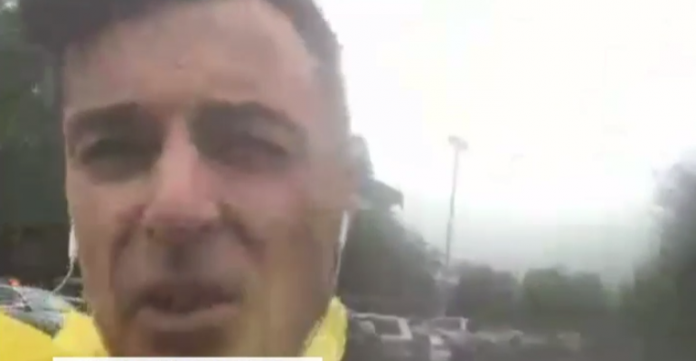 Giancarlo Petaccia contó cómo vivió el paso del huracán Irma