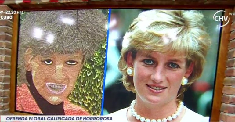 Ofrenda floral por muerte de Lady Di indignó a seguidores