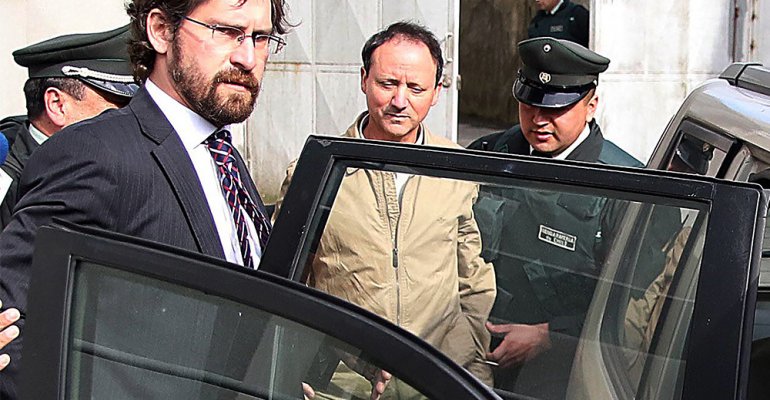 Jaime Anguita fue dejado en libertad con caótica salida