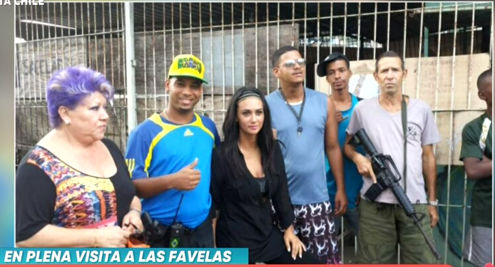 Pamela Díaz recordó las horas de terror que vivió en favela