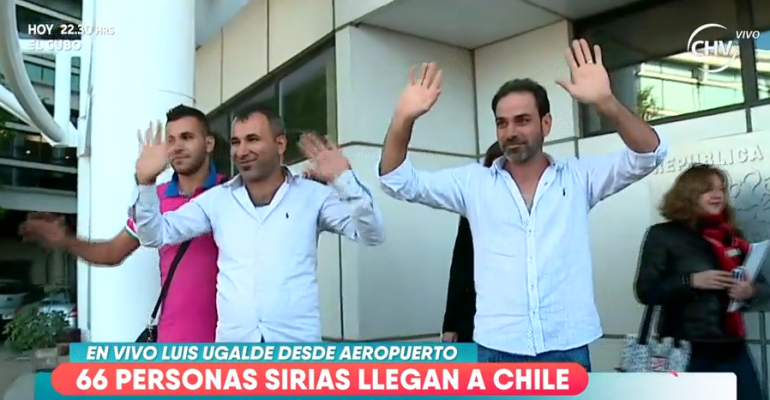 Familias sirias llegaron al país en calidad de refugiados