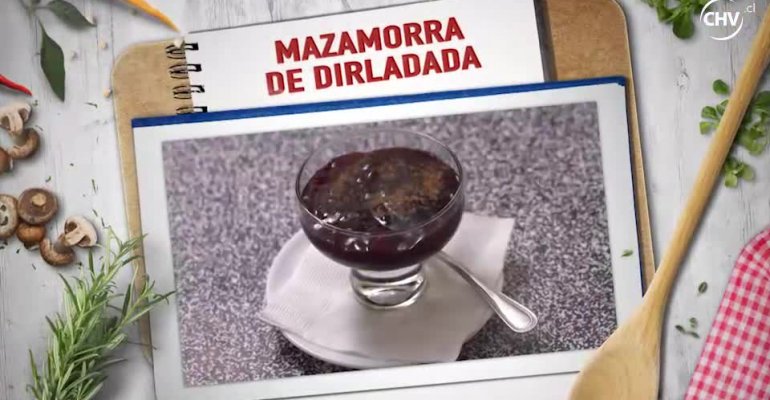 Mazamorra a la Dirladada es el postre del Pollo Fuentes