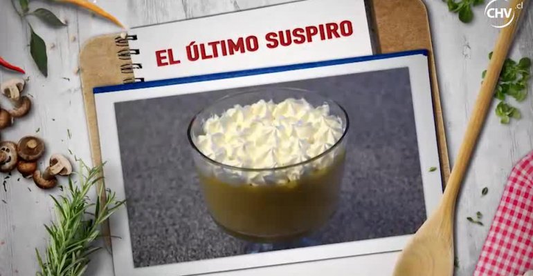 El último suspiro fue el postre de Soledad Bacarreza