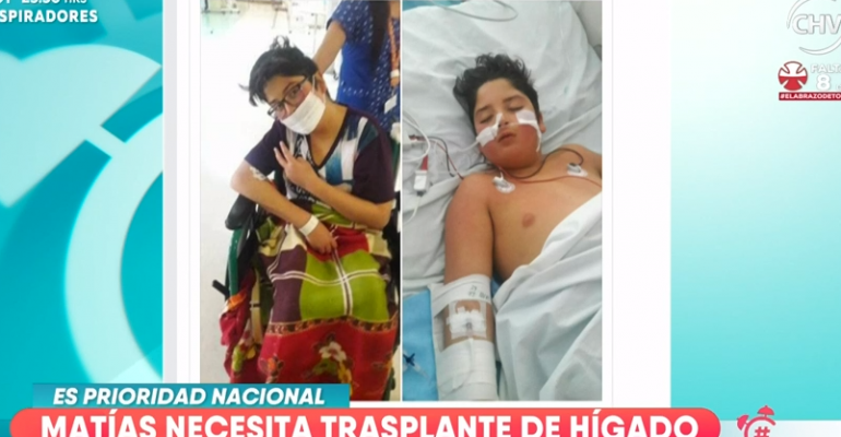 Niño de 12 años busca donante para trasplante de hígado