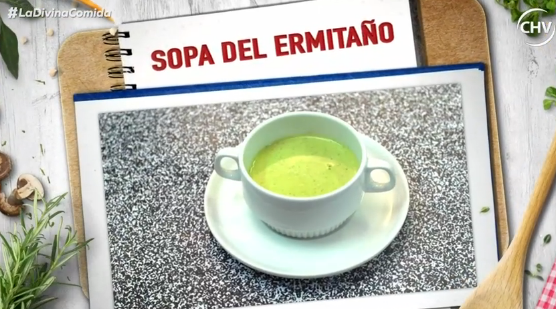 Sopa del Ermitaño fue la entrada de Pablo Mackenna