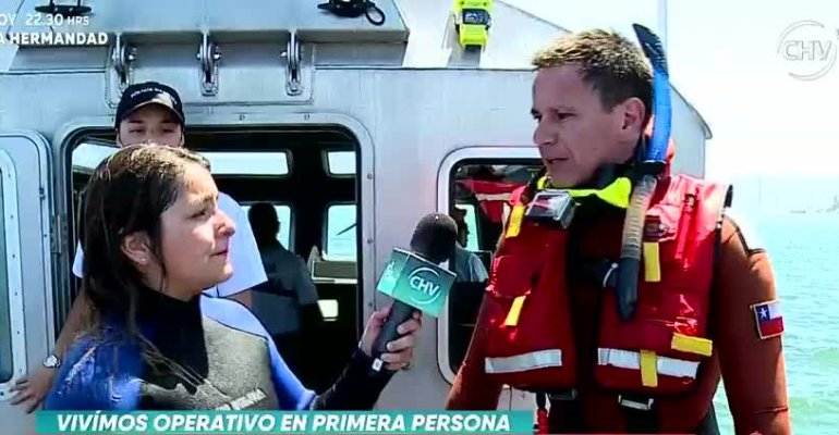 Conocemos cómo se rescata a una persona en el mar