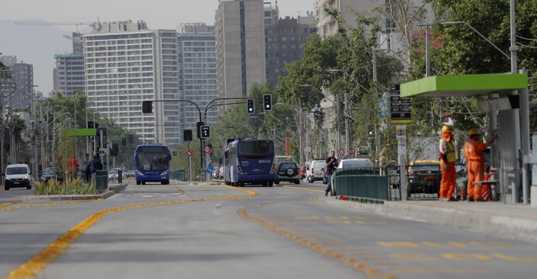 Corredor de Vicuña Mackenna quedó listo luego de dos años