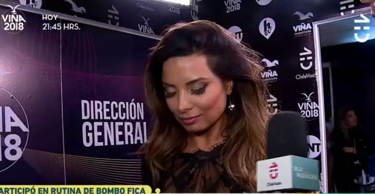 Mariela Montero habló de su polémica en show de Viña 2018