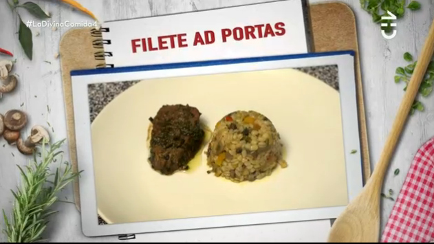 Plato principal de María Gracia Subercaseaux: Filete Ad Portas