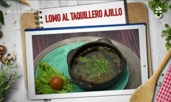 Lomo Taquillero al Ajillo de Cristián Pérez