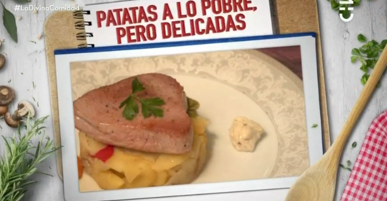 Patatas a lo pobre pero delicadas de Palta Meléndez
