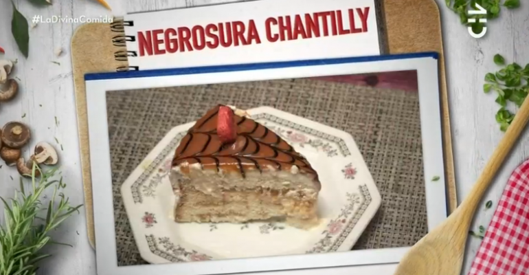 Negrosura Chantilly fue el postre de Gyvens Laguerre