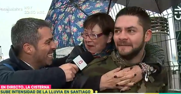 Notero y productor de La Mañana alegraron lluviosa jornada - Parte 2