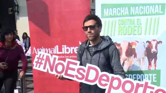 #NoEsDeporte: Marcha contra el rodeo termina con incidentes
