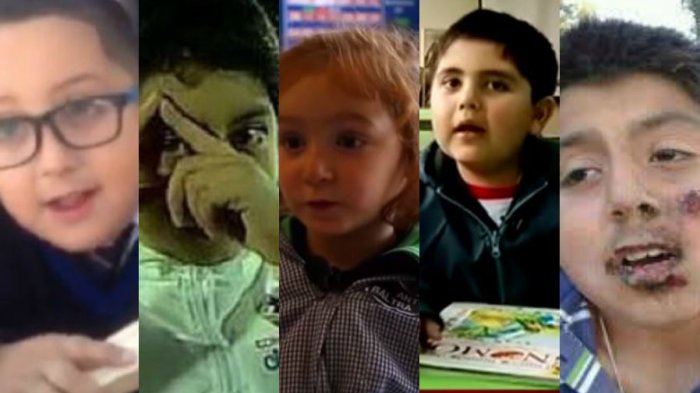 Los 10 niños más virales de la historia de Chile