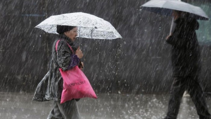 Un 18 con granizos: Así fue tormenta eléctrica que sorprendió a Santiago