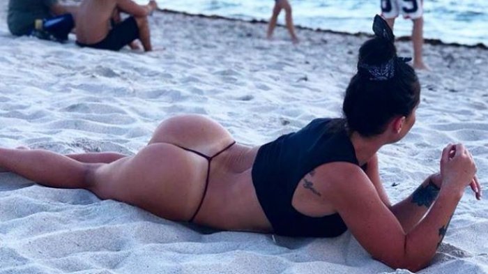 El osado bikini que Vale Roth mostró a través de Instagram desde Miami Beach