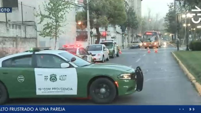 Asalto frustrado terminó con balacera en pleno Parque Bustamante