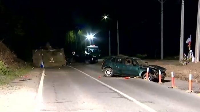 Accidente de tránsito múltiple en Melipilla dejó un fallecido