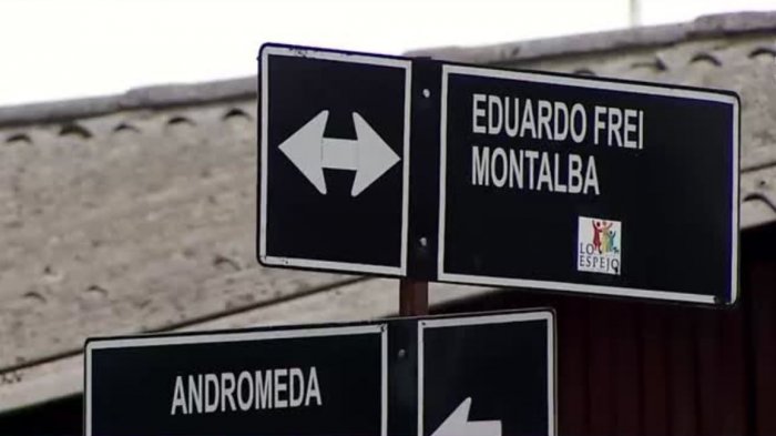 ¿Horrores o errores? Las insólitas faltas de ortografía en una intersección de Lo Espejo