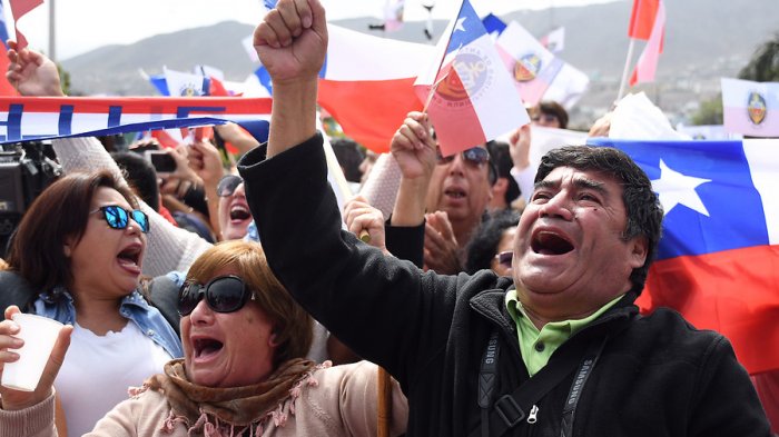 Antofagasta: La eufórica celebración tras el fallo que negó a Bolivia la posibilidad de negociar salida al mar