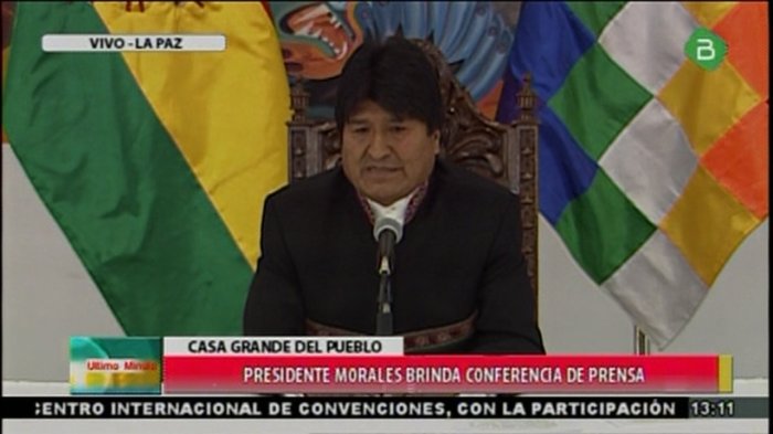 Grave acusación de Evo Morales contra la CIJ: 