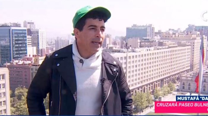 Cero vértigo: El mejor acróbata del mundo cruzará el paseo Bulnes a 50 metros de altura