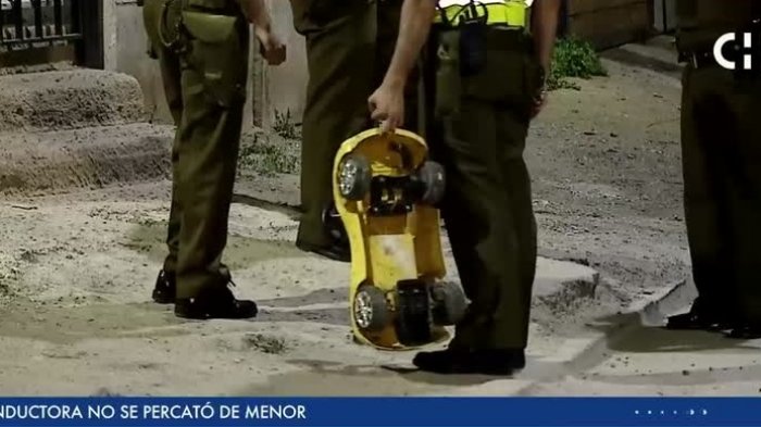 Niño murió en Colina luego de ser atropellado por conductora de un furgón escolar