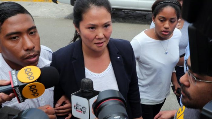 Detuvieron a Keiko Fujimori en Perú por lavado de activos