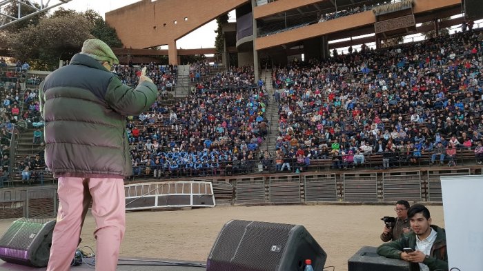 Masiva charla sobre astronomía: José Maza batió record de asistencia en medialuna de Rancagua
