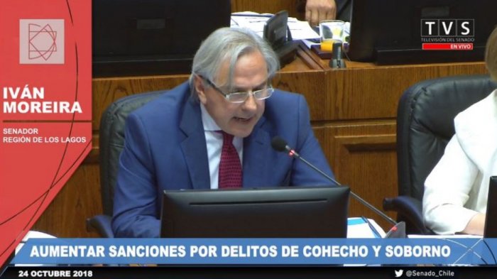 Las duras reacciones en redes sociales contra Iván Moreira y su intervención en proyecto anticorrupción