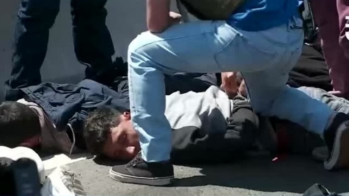 A lo Casa de Papel: Vistiendo overoles siete delincuentes robaron lujosa tienda en el Parque Arauco