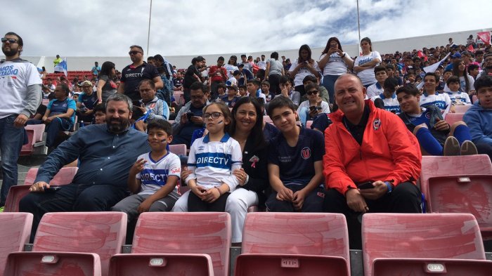 Hinchada Mixta organizada por la ANFP debuta en el Clásico Universitario