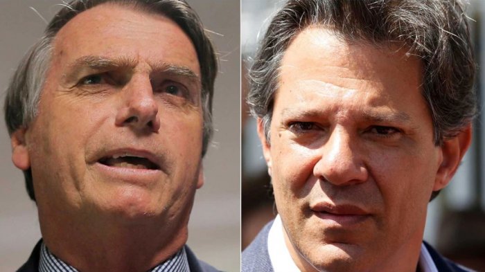 Un Brasil polarizado elige este domingo entre Bolsonaro y Haddad