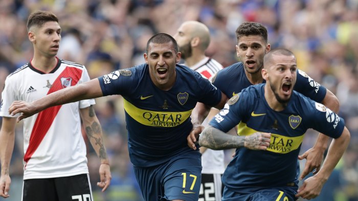 Final Copa Libertadores: Boca y River igualaron marcadores en La Bombonera