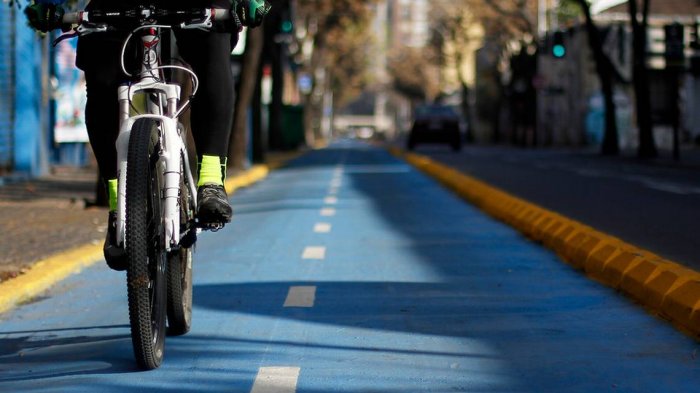 Reporteo en 360°: Así vive un ciclista por las calles de Santiago