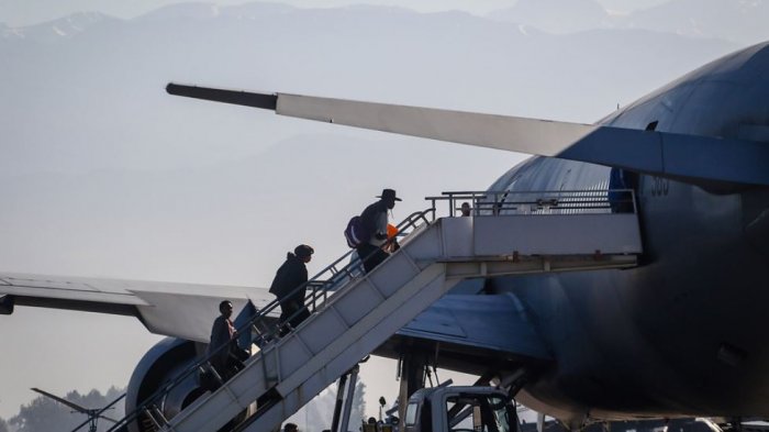 Avión usado en el Plan de Retorno Humanitario para haitianos traerá a chilenos desde Venezuela