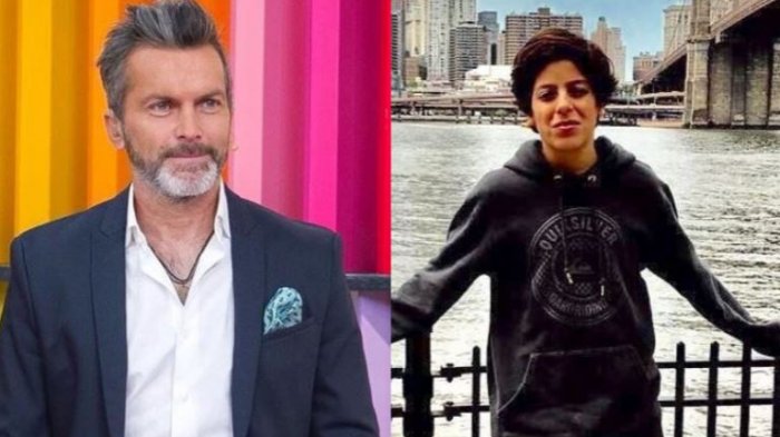 El emotivo encuentro de Cristián Sánchez con Máximo antes que entrara a pabellón