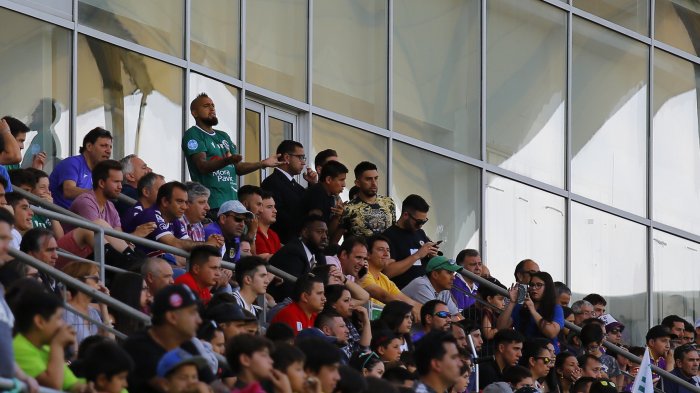 Arturo Vidal dijo presente en la eliminación del Rodelindo Román