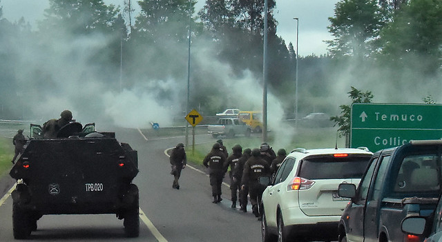 Fiscalía y PDI realizaron reconstitución de los hechos en Temucuicui por muerte de Camilo Catrillanca