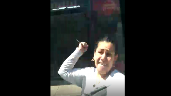 Mujer atacó con un cuchillo a 