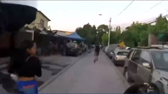 Todo quedó grabado: Cámaras de Carabineros registraron persecución y detención de niño de 12 años