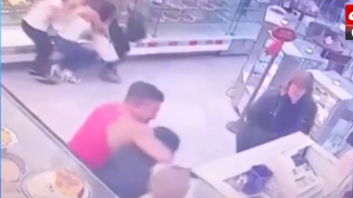 Argentina: Un fisicoculturista le dio una paliza a un delincuente chileno que intentó asaltar una panadería