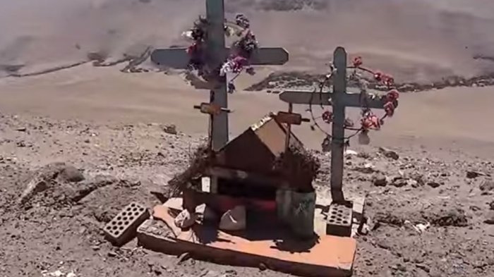 Fue a visitar una animita y terminó muerto en el mismo punto y por la misma causa que su amigo